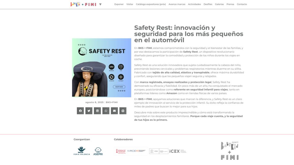 Safety Rest en BKS + FIMI